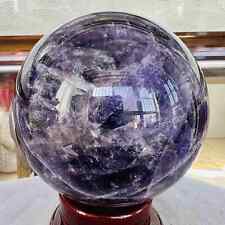 Top Natural Dream Amethyst Sphere Polished Quartz Crystal Ball Healing 1294G picture