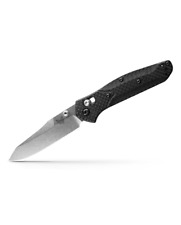 Benchmade Knife Mini Osborne 945-2 Black Carbon Fiber CPM-S90V Pocket Knives picture