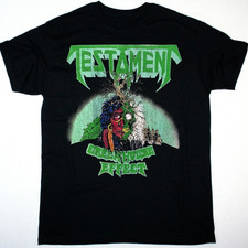 TESTAMENT GREENHOUSE EFFECT Short Sleeve Shirt Unisex Black S-234XL 1HP0439 picture
