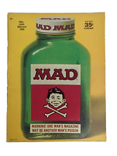 Vintage MAD MAGAZINE Issue # 125 March 1969 Poison Bottle Cover picture