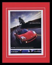 ORIGINAL Vintage 2002 Toyota MR2 Spyder 11x14 Framed Advertisement picture