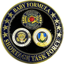 CL4-01 Operation Warp Speed Challenge Coin Baby Formula Shortage Task Force Depa picture