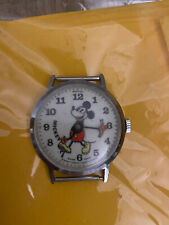 Vintage Disney Bradley Mickey Mouse Watch Used, Works picture