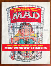MORE TRASH FROM MAD MAGAZINE #5 w/ MAD WINDOW STICKERS  Fine/VF (7.0) - 1962 picture