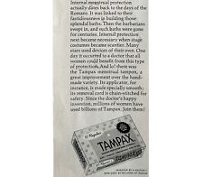 Tampax Regular Tampons 1965 Advertisement Roman's Stage Stars And You DWII9 picture