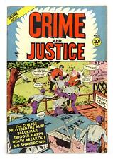 Crime and Justice #4 GD+ 2.5 1951 picture
