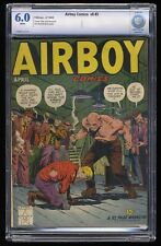 Airboy Comics v6 #3 CBCS FN 6.0 White Pages Hillman 1949 picture