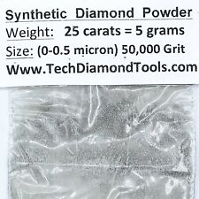 Lapping Diamond Powder Kit 200K, 50K,14K Mesh Polishing; Weight 75 cts = 15 Gram picture