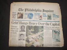 1998 JULY 26 PHILADELPHIA INQUIRER - GRIEF HANGS HEAVY OVER THE CAPITOL- NP 7454 picture