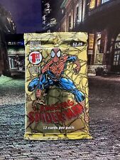 1994 FLEER Marvel Spider-Man First Edition Sealed Jumbo Pack HTF VINTAGE picture
