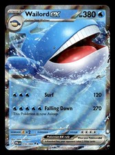 Wailord ex 016/084 ME05: Pitch Black Double Rare Holo NM Pokémon TCG picture