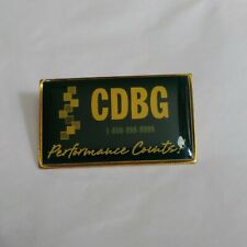 CDBG Performance Counts Lapel Pin HUD Community Development Block Grant picture