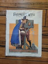 1933 Farmer's Wife Cover November - Thanksgiving in the Stocks picture