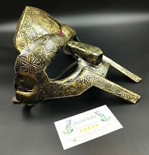 golden European Sterling Golden Pattern MF Doom Mask Steel Roman Gladiator Gifts picture