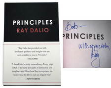 Ray Dalio ~ Signed Autographed "Principles" 1st Edition Book ~ JSA LOA picture
