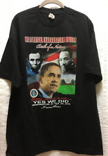 New Barack Obama 44th President Historical Inauguration Speech TShirt XL Rare  picture