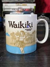 Starbucks Coffee Waikiki 2009 Cup Mug 16oz Collector Series Global Icons - EUC picture