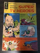 Hanna Barbera TV Super Heroes 5 Gold Key Birdman Shazzan Silver Age Gemini Ship picture