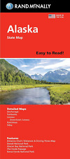 Rand Mcnally Easy to Read: Alaska State Map - NEW picture