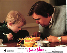 John Candy 8  x Uncle Buck 1989  Complete Near Mint Original Lobby Cards  photos picture