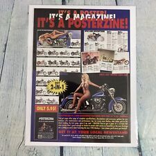 1993 Sexy Lady Motorcycles Legs Vtg Print Ad/Poster Pin Up Original Advertising picture