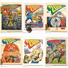 2000AD Prog 67-72 Dan Dare Eden inc Banned Judge Dredd Comics 1978 a good gift picture