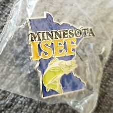 Minnesota ISEF fish Lapel Pin Education Science Engineering ou46 tech Midwest picture