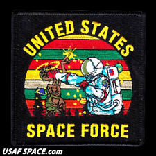 USAF 11th SPACE WARNING SQ - SPACE FORCE -SCHRIEVER AFB, CO- ORIGINAL VEL PATCH picture
