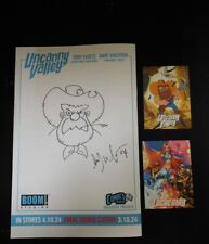 UNCANNY VALLEY 1 ROUGH CUTT BOOM COMICSPRO SKETCH VARIANT COMIC WACHTER 2024 NM picture
