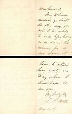 Letter signed by L.P. Morton - Autograph - Autographs of Famous People picture