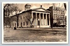 RPPC Old State House Frankfort Cline Kentucky Real Photo P466 picture