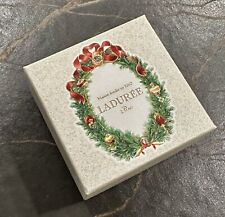 Limited Ed LADUREE Paris Macaron Box Holidays Christmas EUC picture