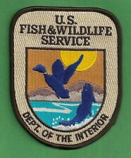 UNITED STATES FISH AND WILDLIFE SERVICE PATCH picture