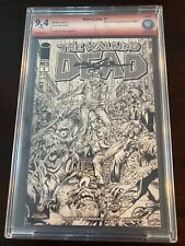 The Walking Dead #1, B&W Variant, Signed by Neal Adams, with 9.4 CBCS Grade picture