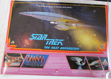 Original Vtg 1987 Star Trek: Next Gen Galoob Toy Promo Poster- 17
