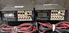 Simpson Model 467 True RMS Digital Multimeters w/ Leads TESTED. picture