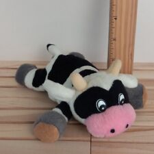 2003 Vintage Y2K Beanbag Laying Cow Plush Stuffed Animal 7