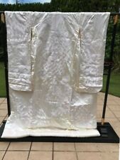 Kimono uchikake Shiromuku White pure silk bridal dress wedding dress From Japan picture
