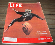 Vtg Life Magazine OCTOBER 31, 1960 Halloween Spectacle GREAT ADS picture