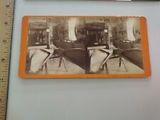 Sperm Whale Jaw Whaling J. Freeman Nantucket Massachusetts Stereoview Photo picture