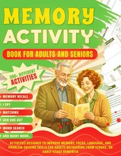 Memory Activity Book for Adults and Seniors: 300+ Cognitive Exercises to Improve picture