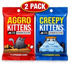 Exploding Kittens Expansions: Creepy & Aggro Kittens picture