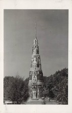 RPPC Ed Galloway Fiddle House Totem Pole Park Route Hwy 66 Photo Postcard I53 picture