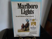 1977 Marlboro Lights Cigarettes  Magazine Ad from Sept Better Homes and Gardens picture
