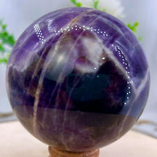 1.19LB Natural Dream Amethyst Quartz Crystal Sphere Ball Healing picture