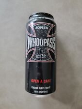 Jones Soda Whoop Ass Energy Drink-16 FL OZ—unopened Can (Full) Yerba Mate picture