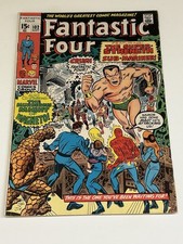 Fantastic Four #102 Stan Lee Story Jack Kirby Art Marvel Vintage Bronze Age 1970 picture