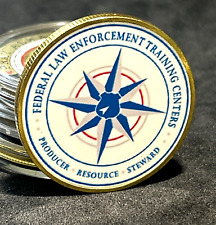 CHALLENGE COIN Federal Law Enforcement Training Center FLETC Georgia 👍 picture