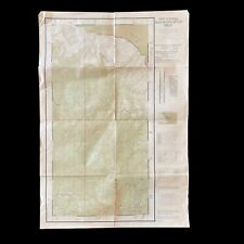 WWII 1944 MASAWENG RIVER Huon Peninsula New Guinea Campaign 5th Air Force Map picture