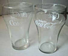 2 Ea Vintage Coca Cola Flared Or Bell 8 oz Glass 5